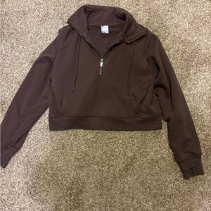 All in Motion Brown Pullover XS